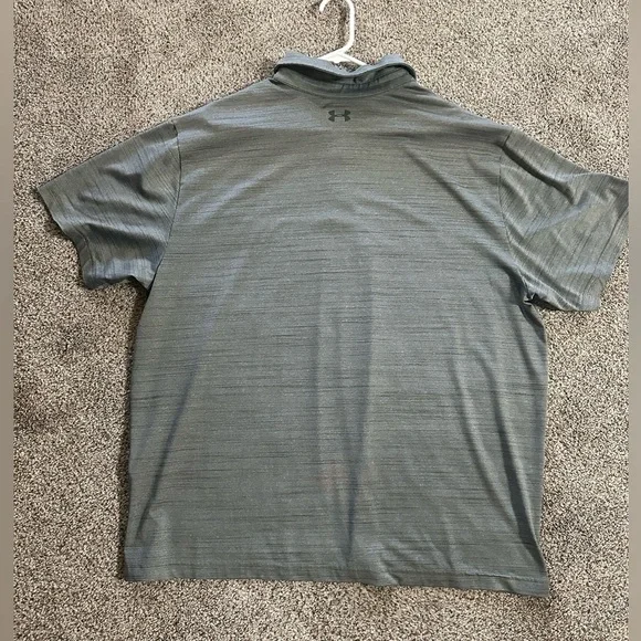 Under Armour men’s Gray Performance heatgear golf Polo Shirt - Picture 7 of 7